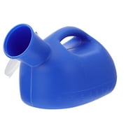 OUNONA Portable Urinal Bottle 2000ml Spill Proof Urine Jar Plastic Urinal for Men Elderly